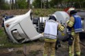 VU Gefahrgut LKW umgestuerzt A 4 Rich Koeln Hoehe AS Gummersbach P353